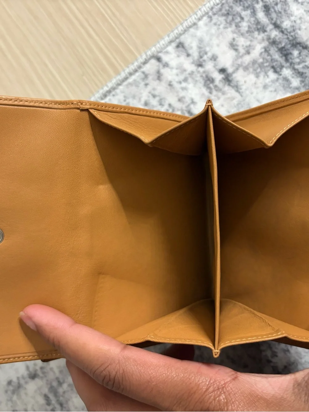 Loewe tan wallet